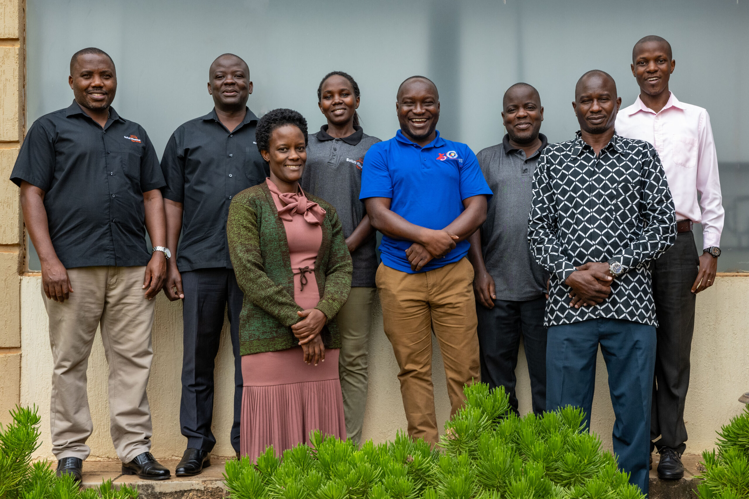 The soluti team, kampala, uganda
